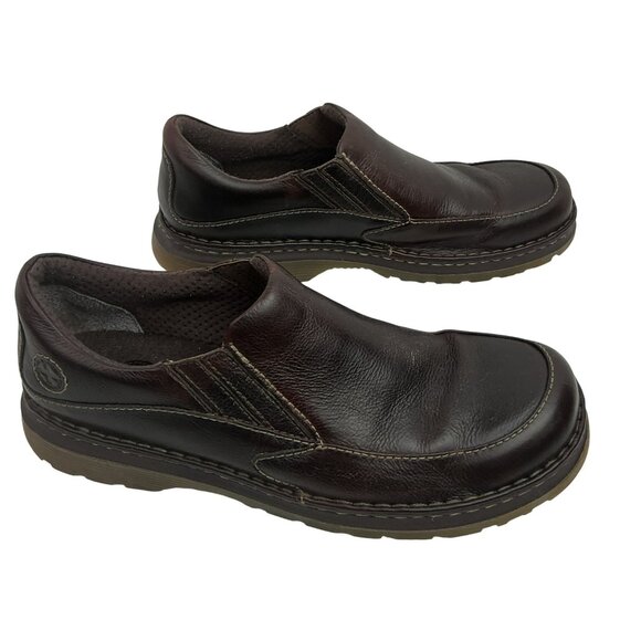 Dr. Martens Neil Leather Slip-On Loafers Shoes Mens 13 Brown main image 5